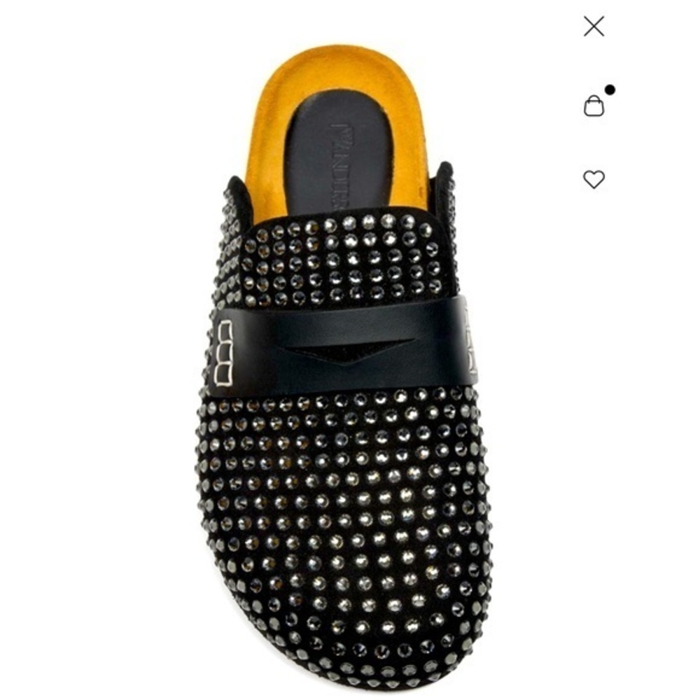 JW Anderson Crystal Studded Slides.